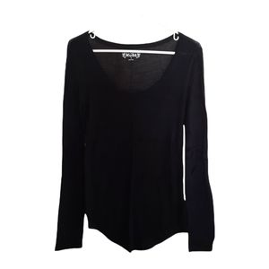 Mudd Junior's Black Long Sleeve Top